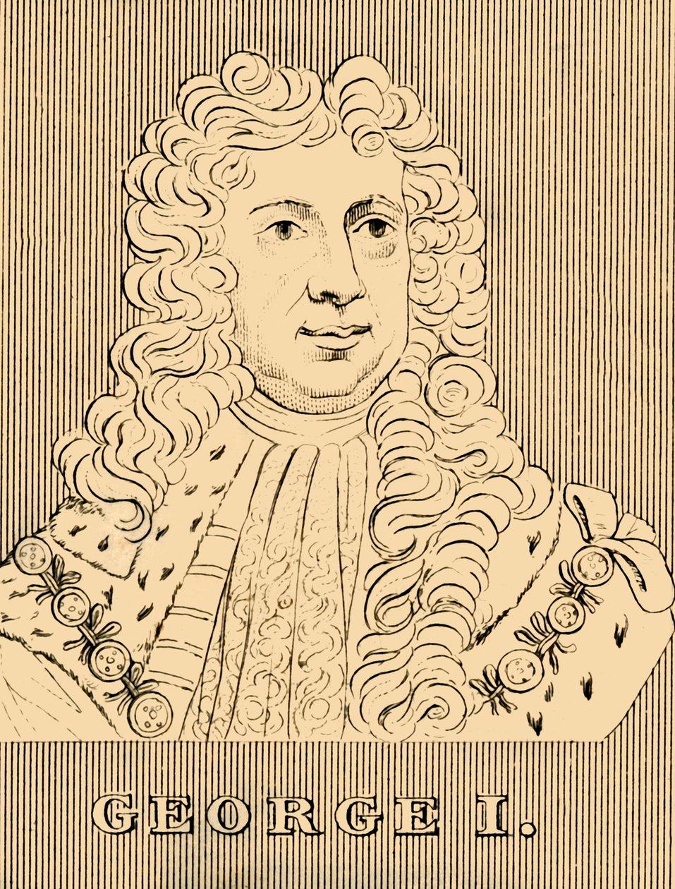 Jiří I., 1660-1727, 1830. od Unbekannt