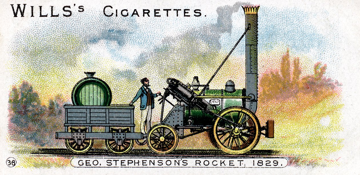 Lokomotiva Rocket George Stephensons, 1829 1900 od Unbekannt