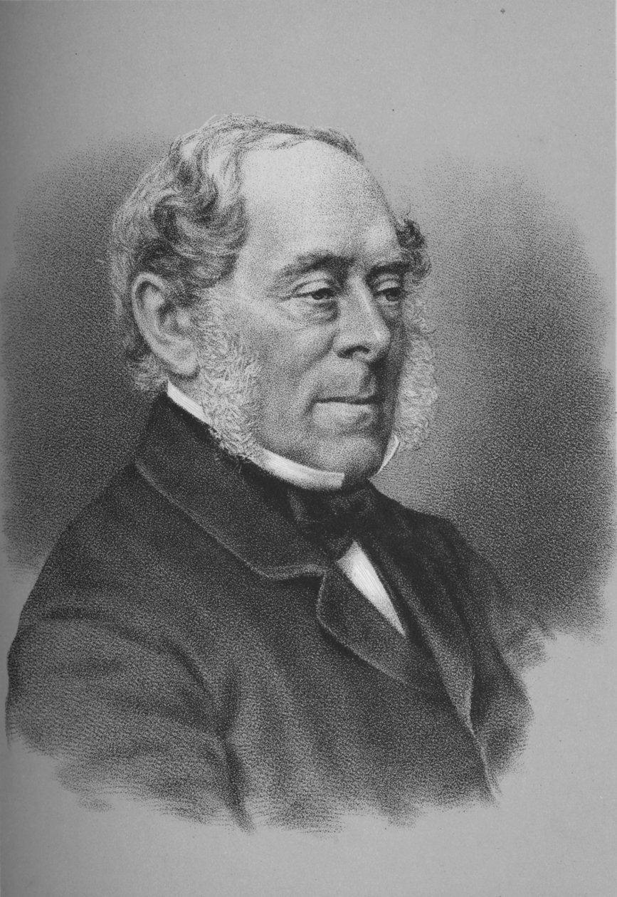George Villiers, 4. hrabě z Clarendonu, britský diplomat a politik, c1864 1883 od Unbekannt