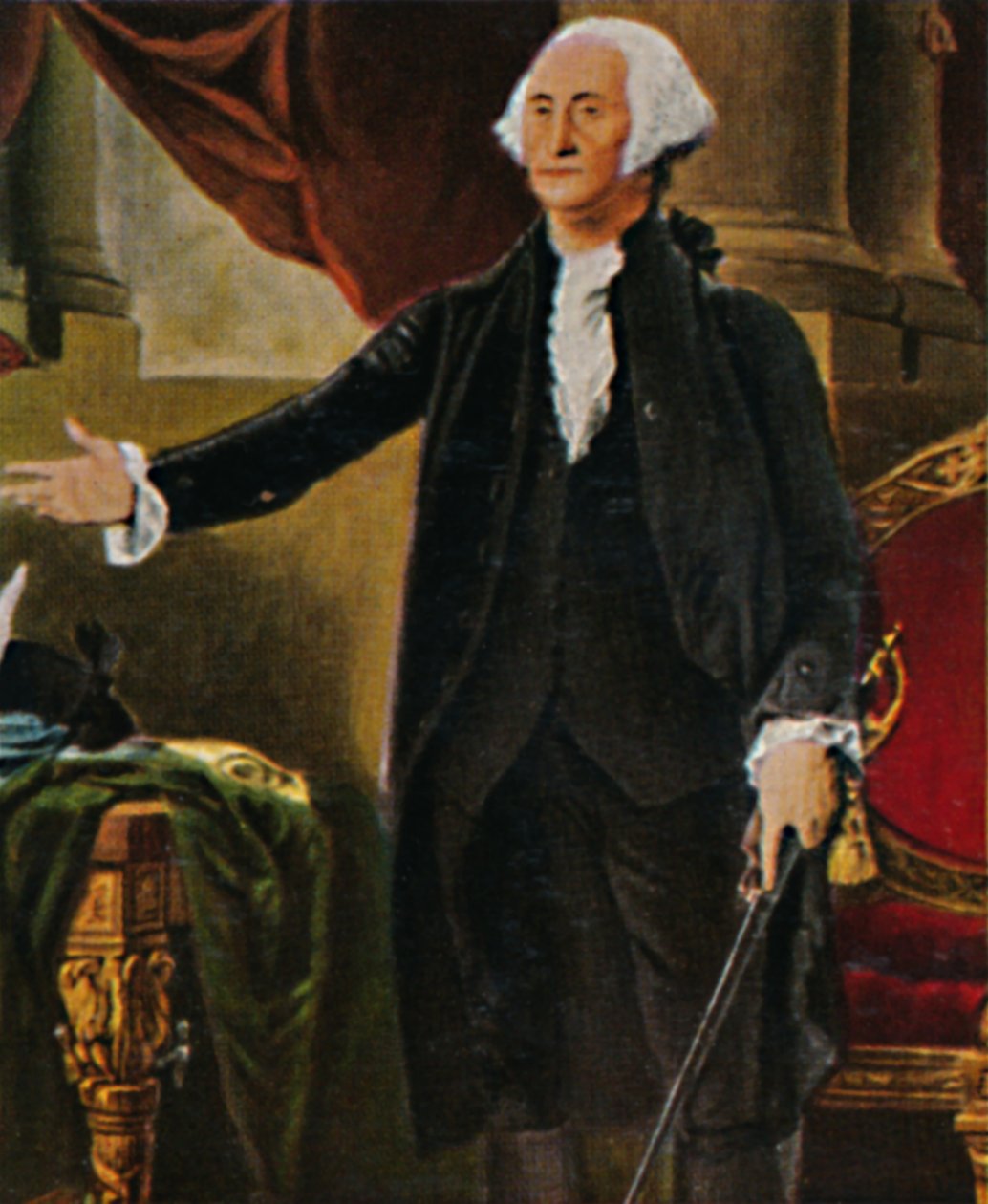 George Washington 1732-1799. - Rytina podle obrazu G. C. Stuarta, 1934. od Unbekannt