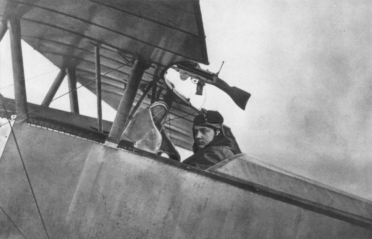 Georges Guynemer, francouzské stíhací eso, c1916 od Unbekannt