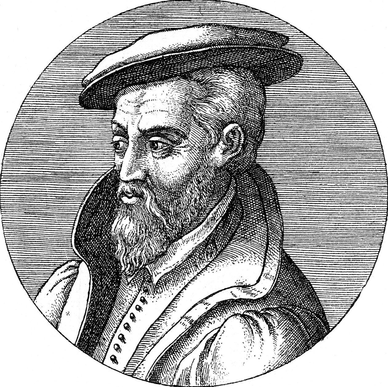 Georgius Agricola 1494-1555, německý lékař, mineralog a metalurg, c1890 od Unbekannt