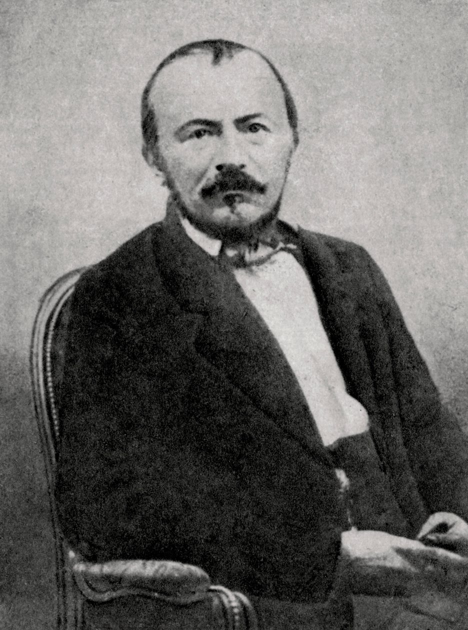 Gerard de Nerval , francouzský básník, 1855 od Unbekannt