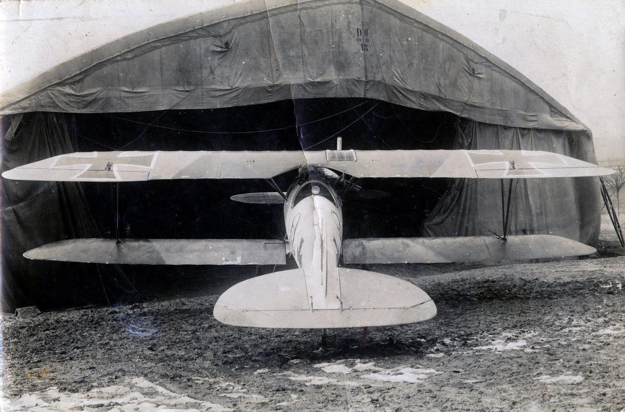 Německý Albatros DV, Souilly, Francie, 2. ledna 1918 od Unbekannt