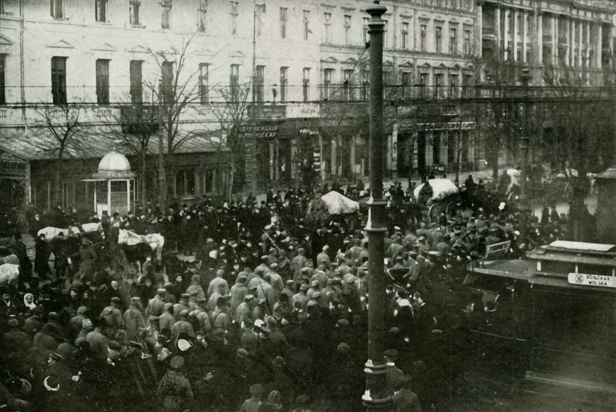 Němečtí zajatci ve Varšavě, 1919. od Unbekannt