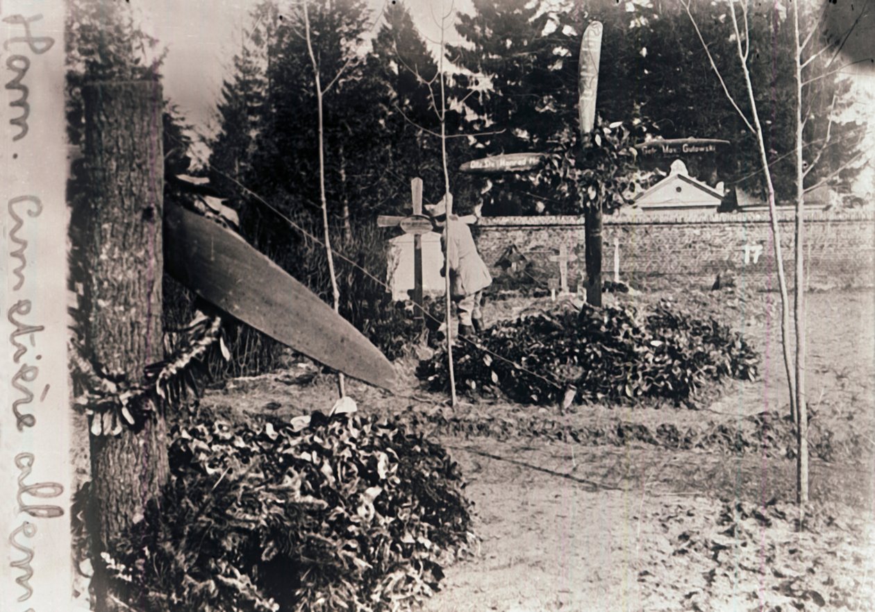 Německý hřbitov, c1914-c1918 od Unbekannt