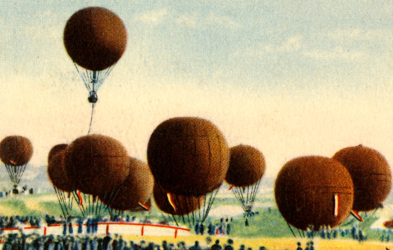 Německá soutěž horkovzdušných balónů, 1932. od Unbekannt