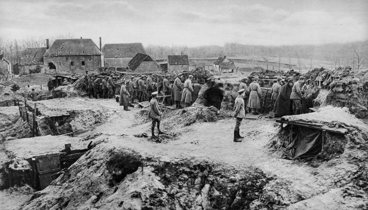 Německé pěchotní kryty, první světová válka, 1915 od Unbekannt