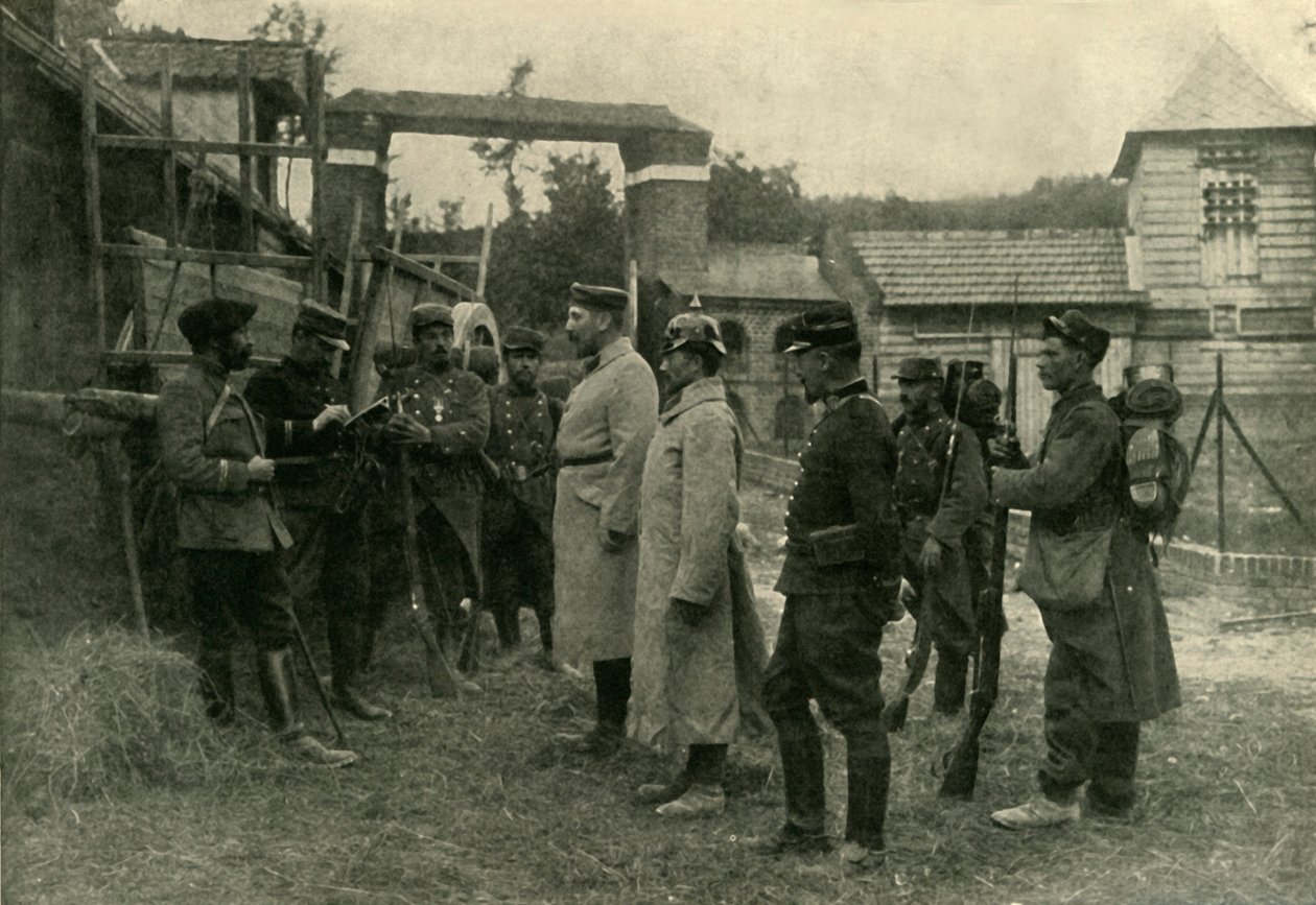 Němečtí zajatci, první světová válka, 1914, c1920. od Unbekannt