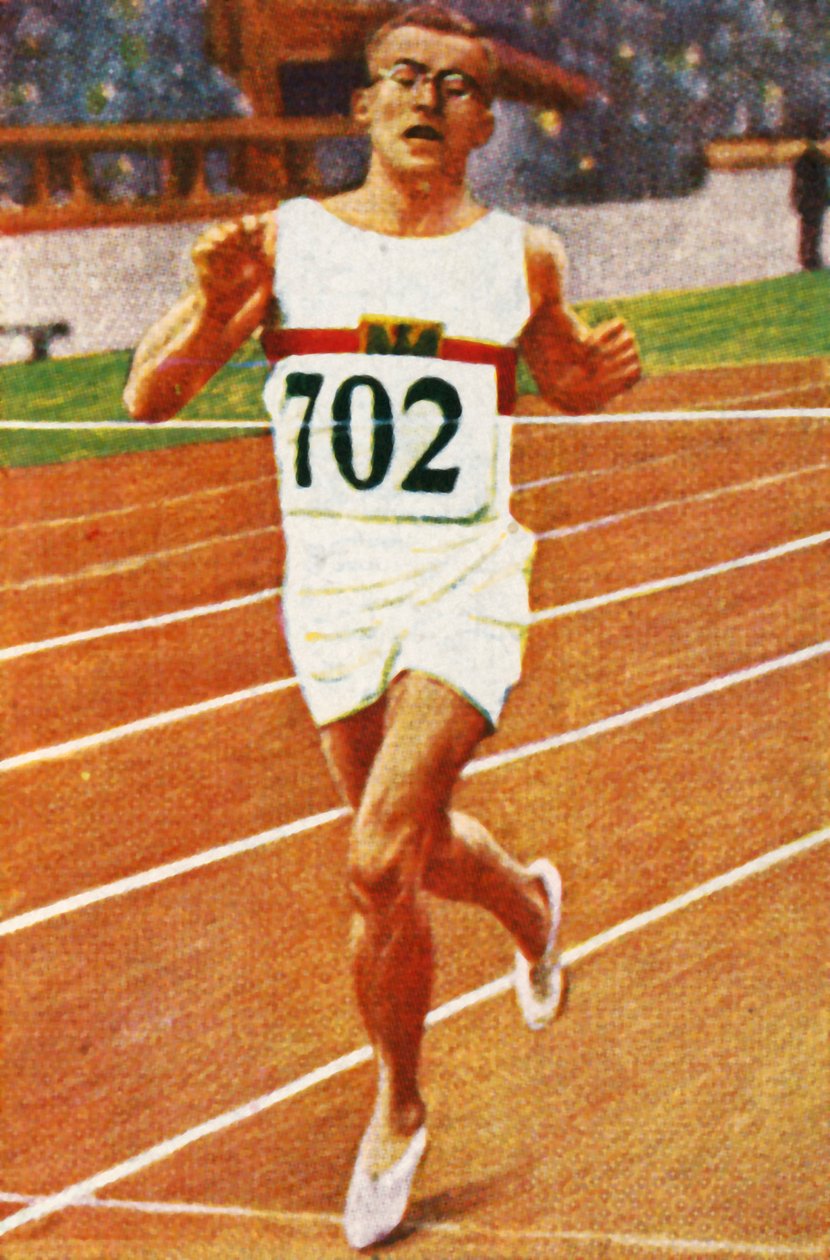 Německý sprinter Joachim Buchner, 1928. od Unbekannt