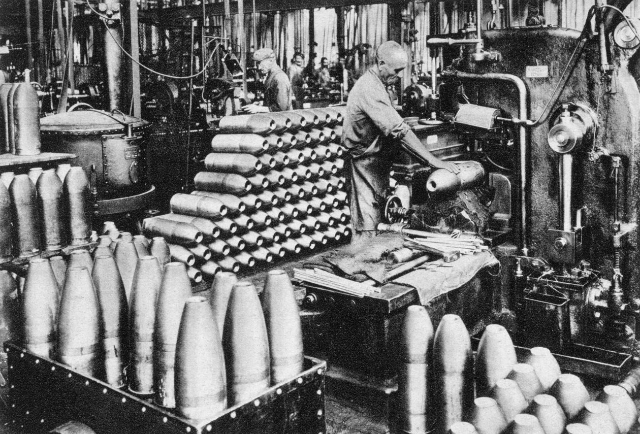 Německá státní muniční továrna, první světová válka, 1917 od Unbekannt