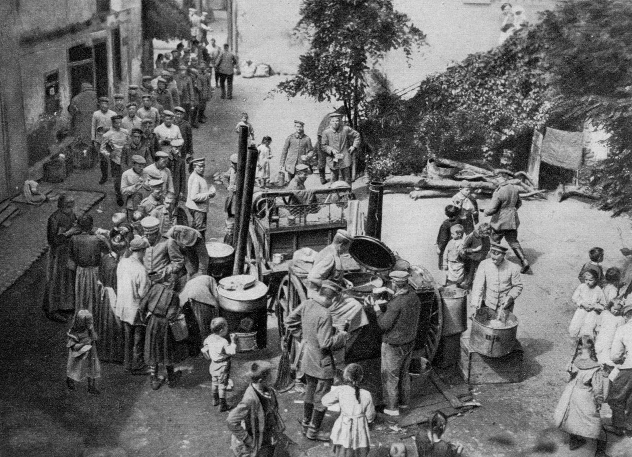Německá cestovní kuchyně, Vogézy, Francie, první světová válka, 1916 od Unbekannt