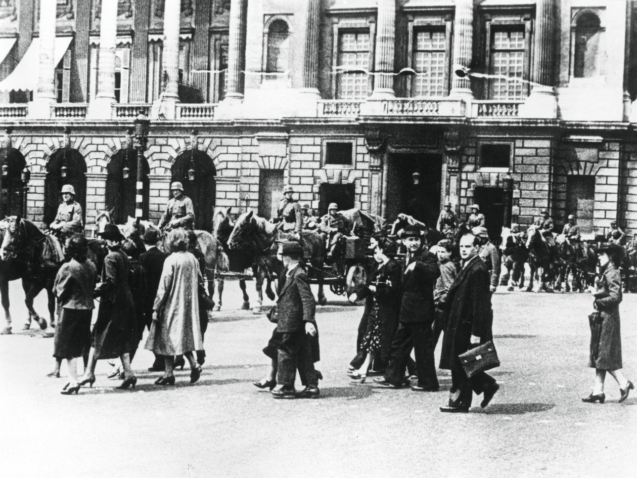 Německá vojska v okupované Paříži, červen 1940 od Unbekannt