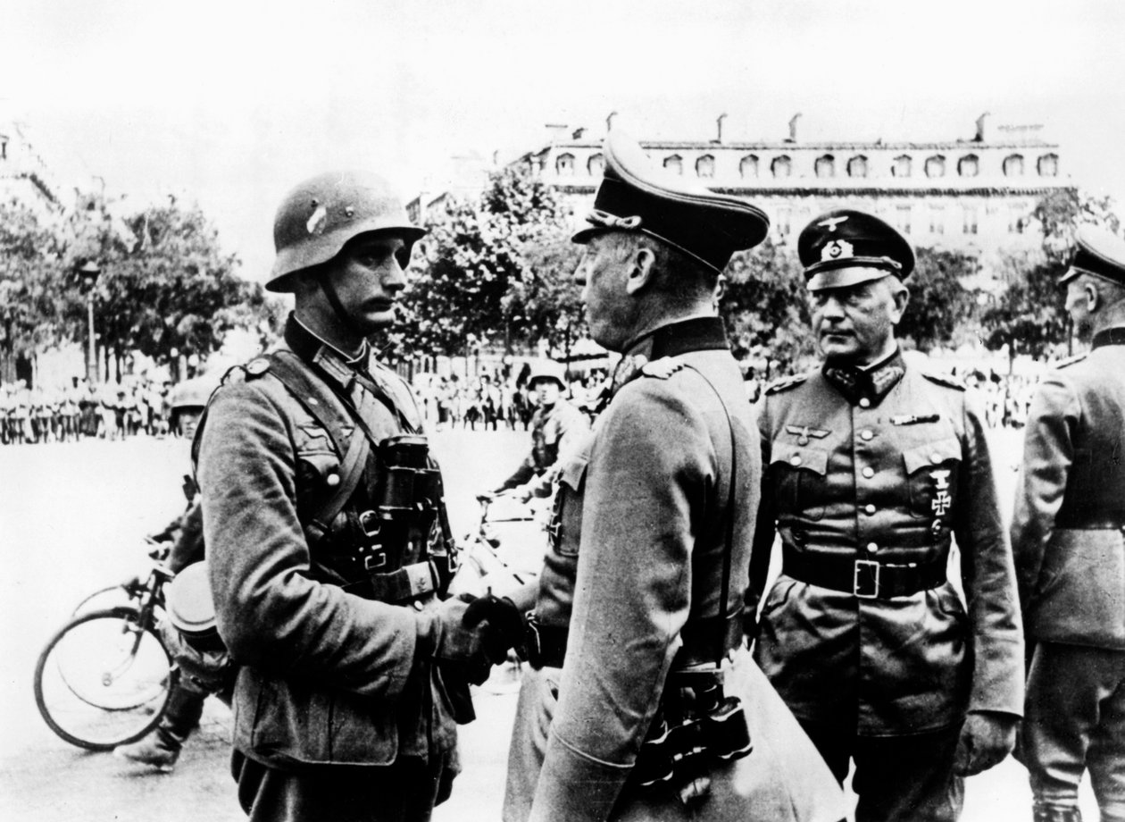 Německá vítězná přehlídka po dobytí Paříže, červen 1940 od Unbekannt