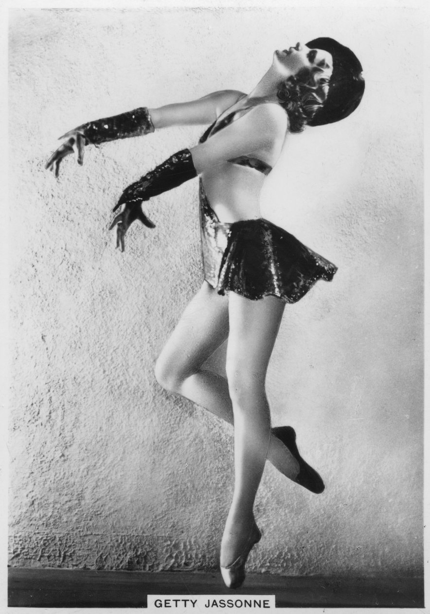 Getty Jassonne, francouzský baletní tanečník, c1936-c1939 od Unbekannt