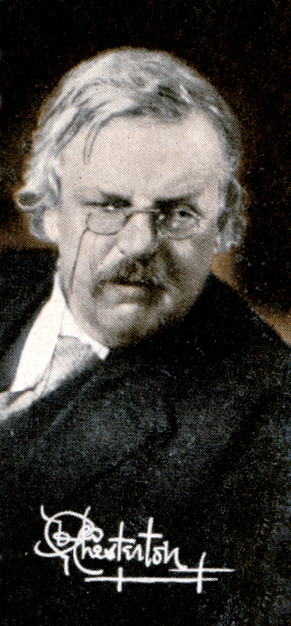 Gilbert Keith Chesterton 1874-1936, 1935 od Unbekannt