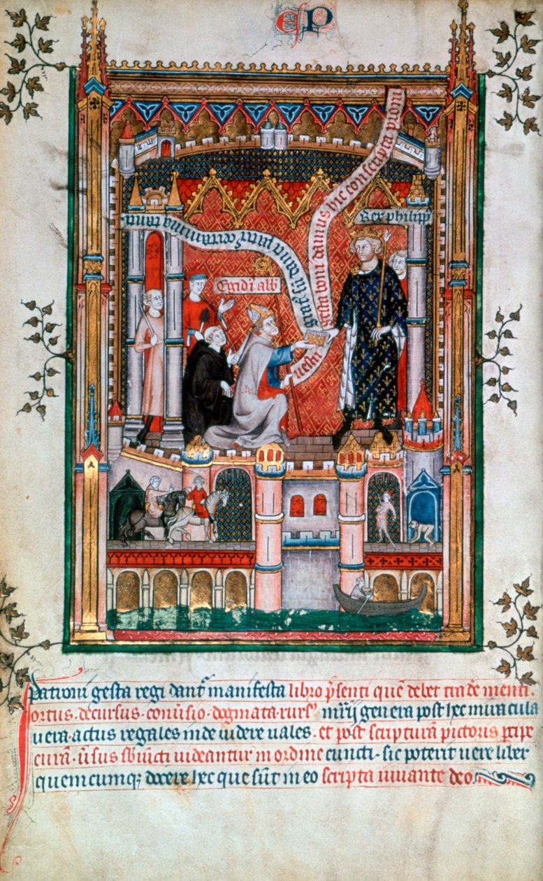 Gilles de Pontoise, opat St Denis, 1317 od Unbekannt