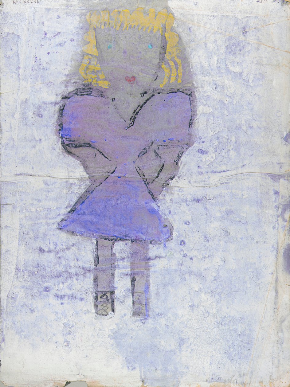 Dívka s blond vlasy, ca. 1939-1940. od Unbekannt