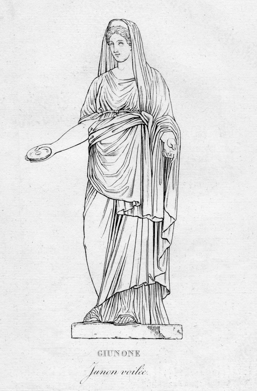 Giunone Junon voilée, c1850 od Unbekannt