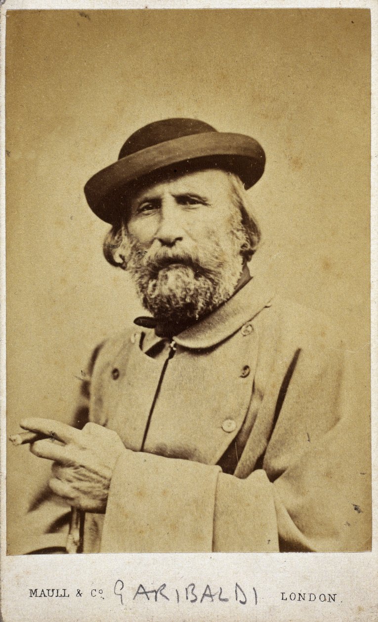 Giuseppe Garibaldi, italský revolucionář od Unbekannt