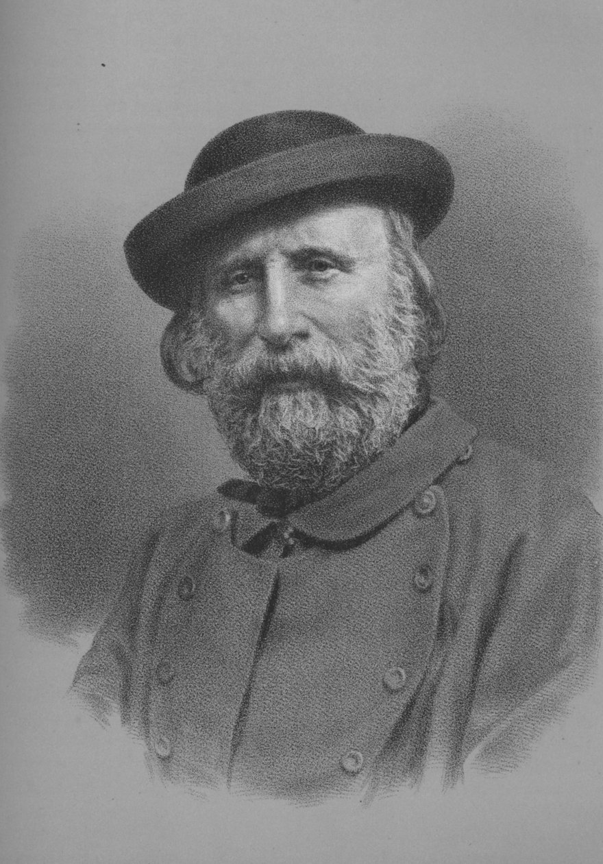 Giuseppe Garibaldi , italský voják a politik, 1860s 1936 od Unbekannt