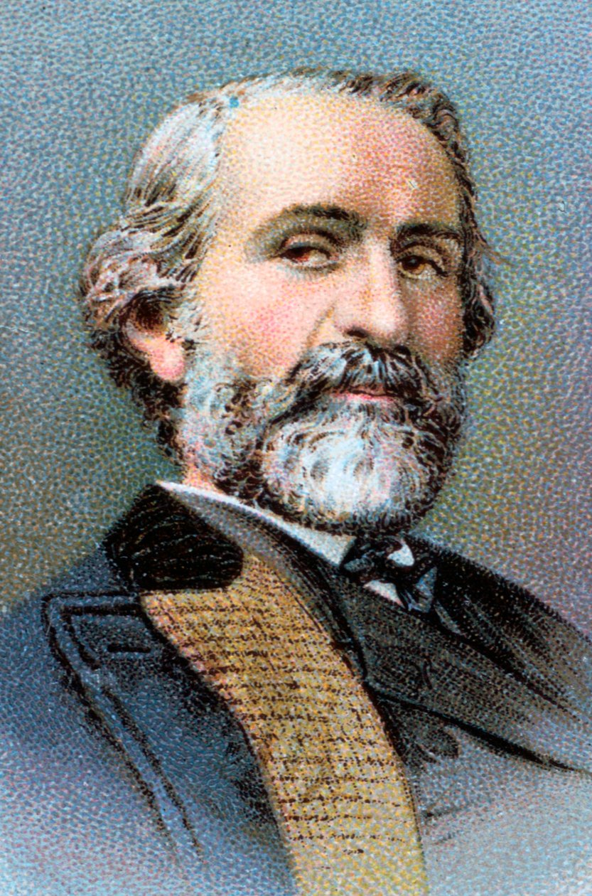 Giuseppe Verdi, italský skladatel 19. století, 1914 od Unbekannt