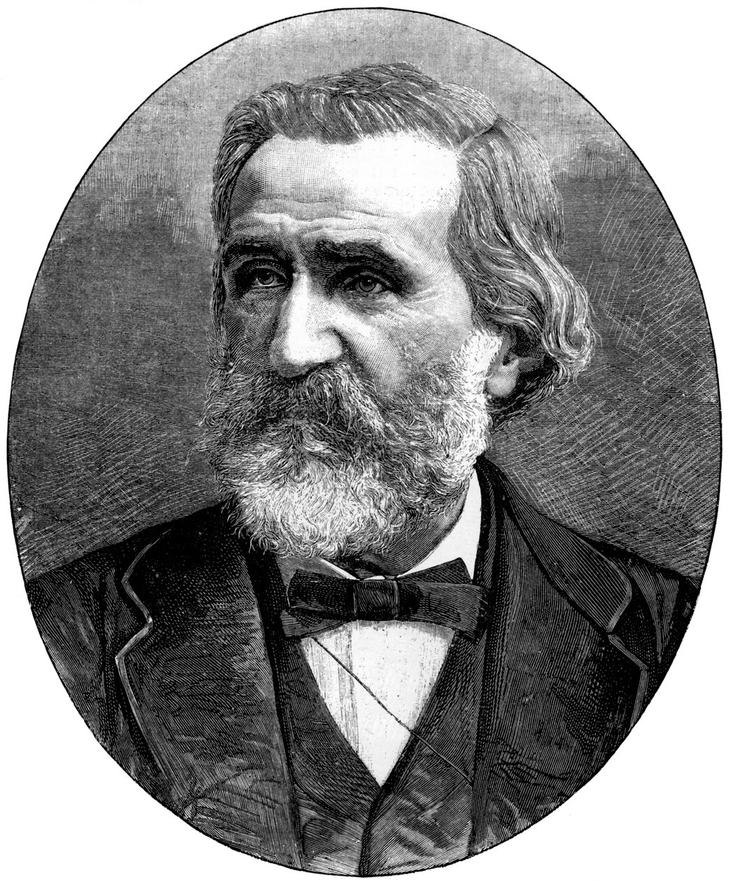 Giuseppe Verdi , italský operní skladatel, 1887 od Unbekannt