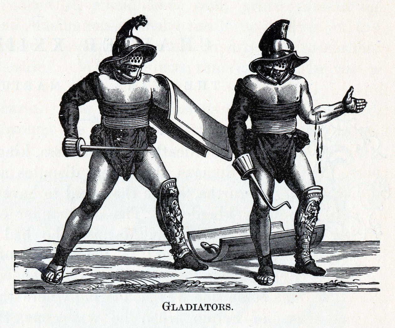 Gladiátoři, 1882 od Unbekannt