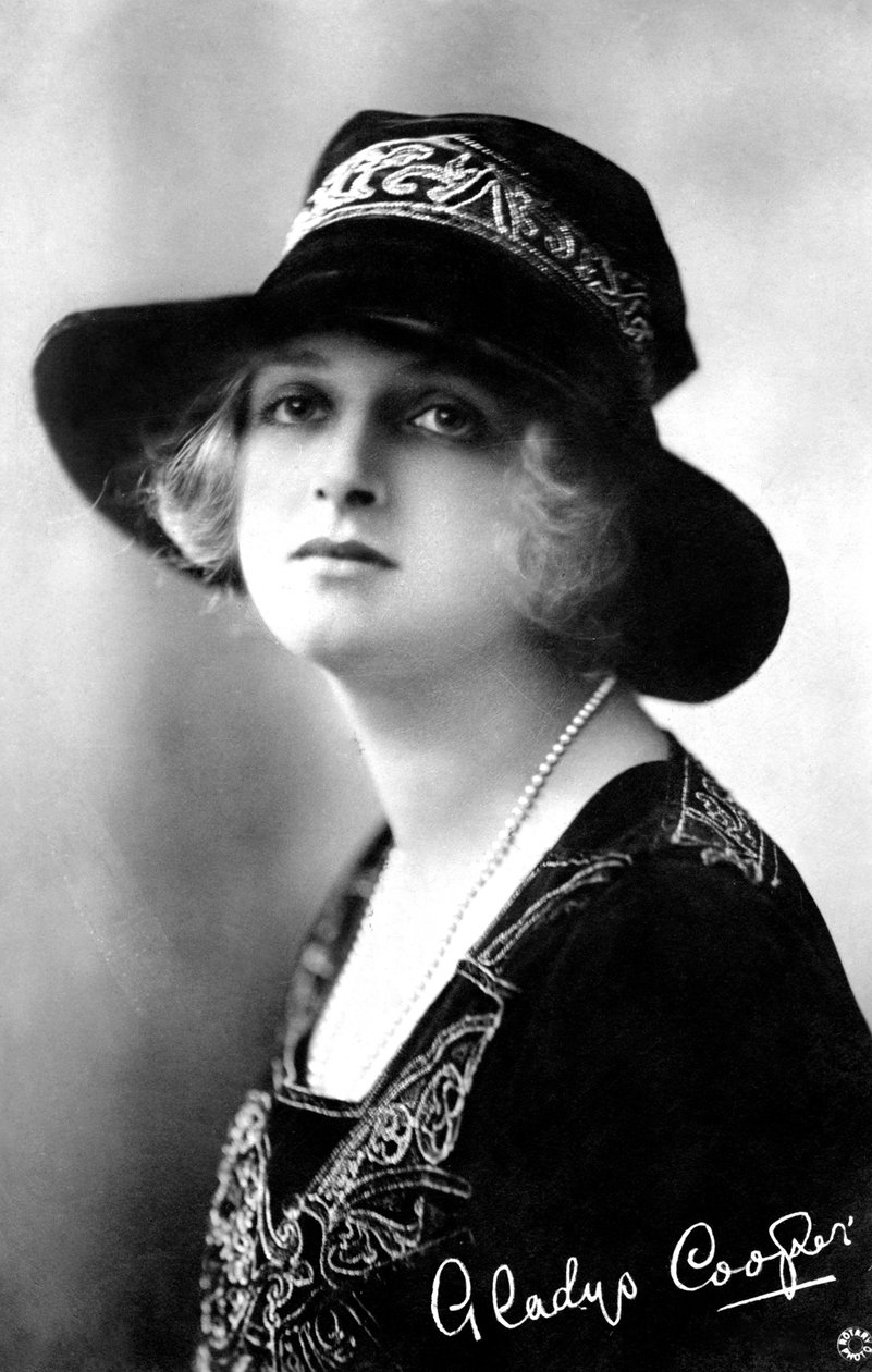 Gladys Cooper 1888-1971, anglická herečka, 1900 od Unbekannt