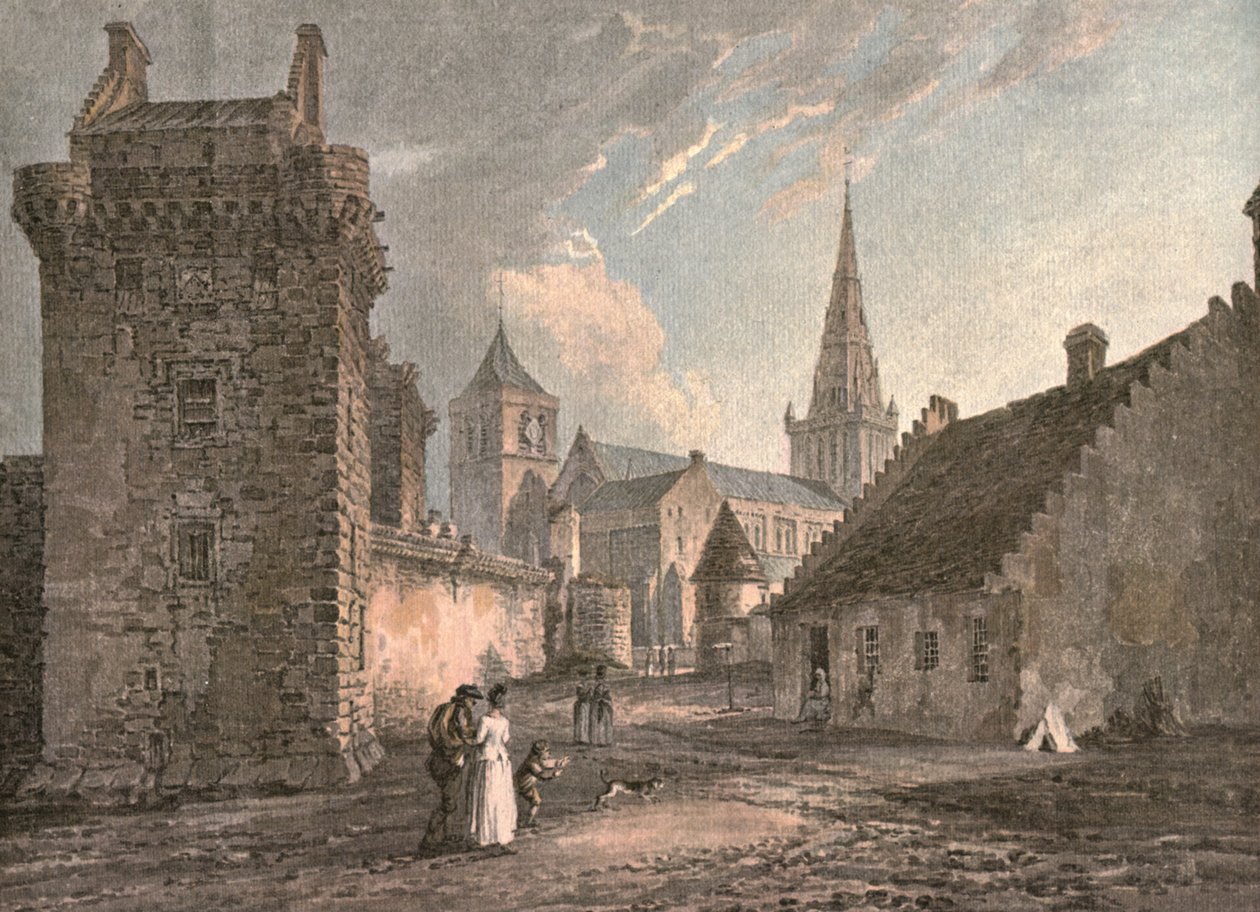 Glasgowská katedrála, c1807, c1900. od Unbekannt