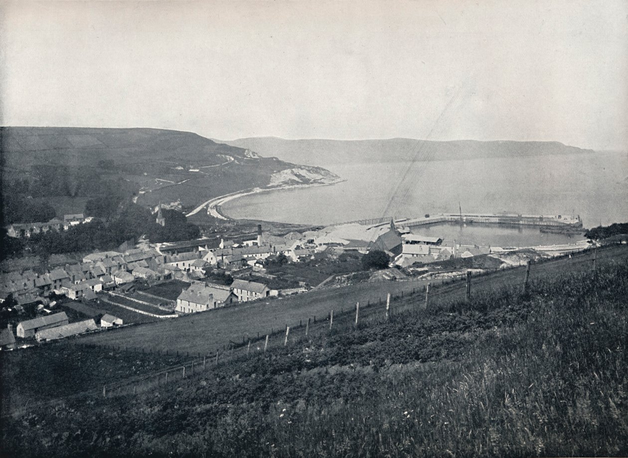 Glenarm - Město a přístav, 1895 od Unbekannt