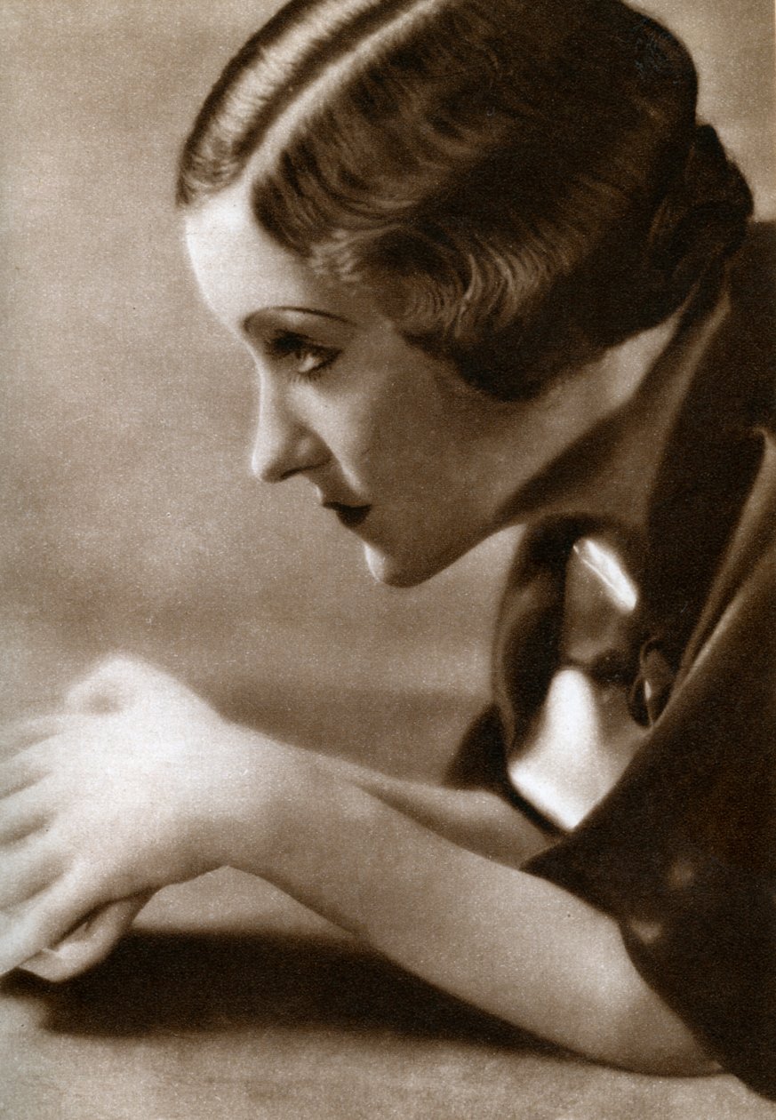 Gloria Swanson , americká herečka, 1933 od Unbekannt