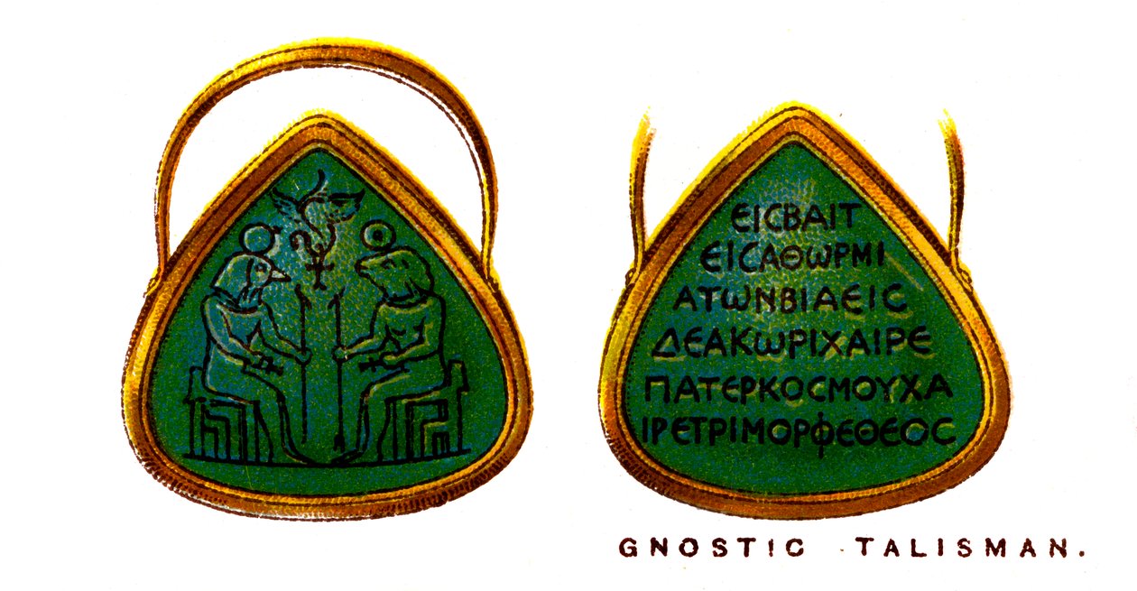 Gnostický talisman, 1923 od Unbekannt
