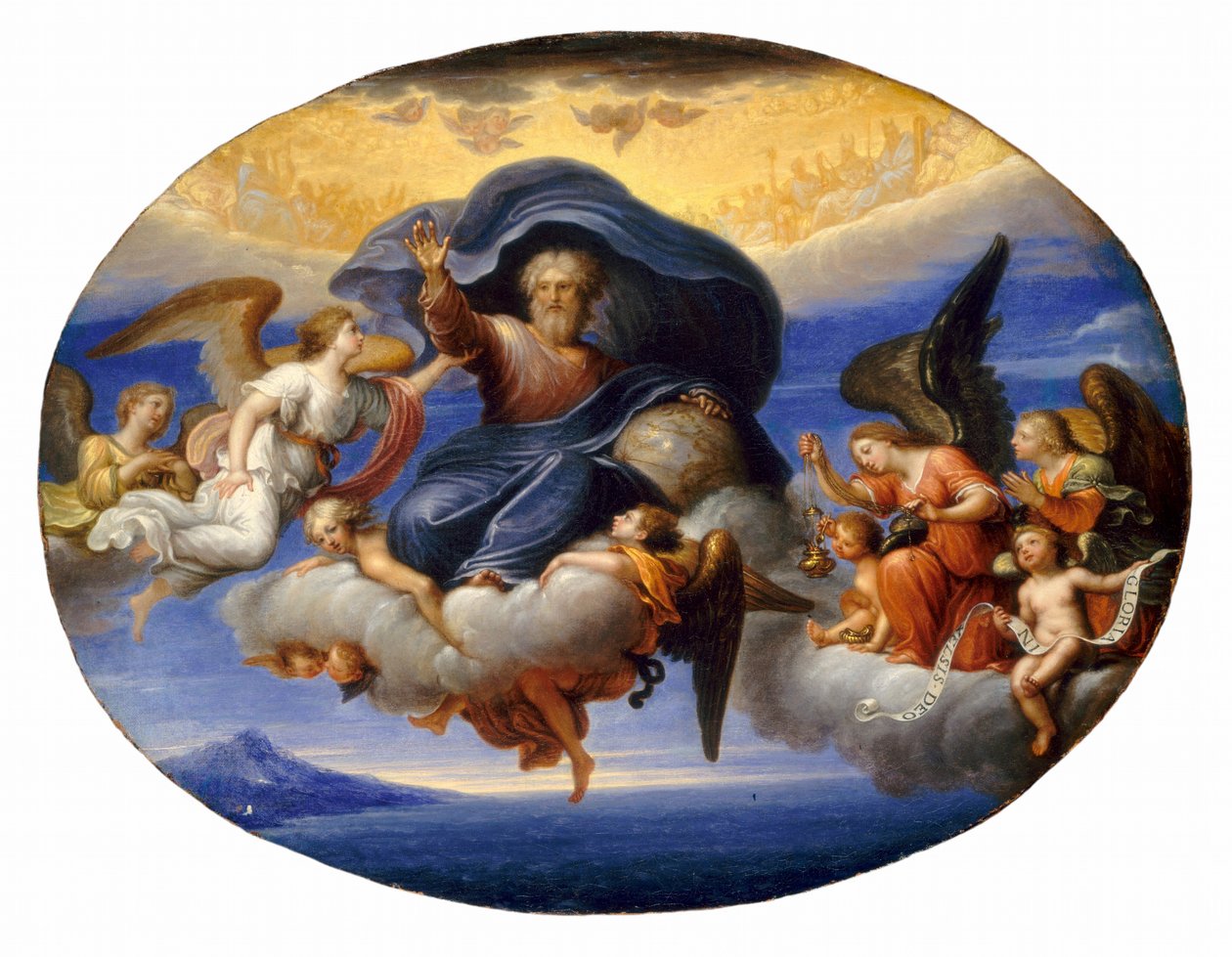 Bůh Otec, po roce 1664. od Unbekannt