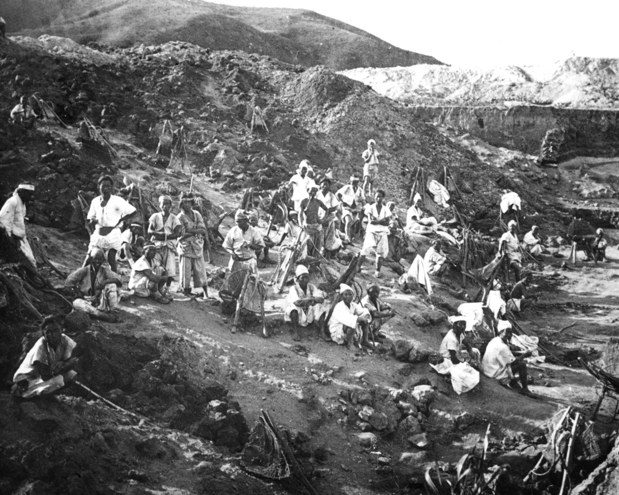 Zlatý důl, Korea, c1900 od Unbekannt