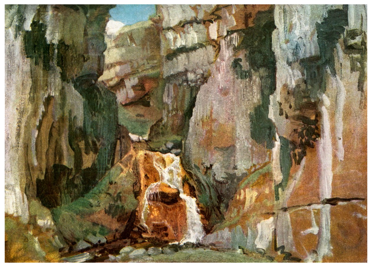 Gordale Scar, West Yorkshire, c1811 1956 od Unbekannt