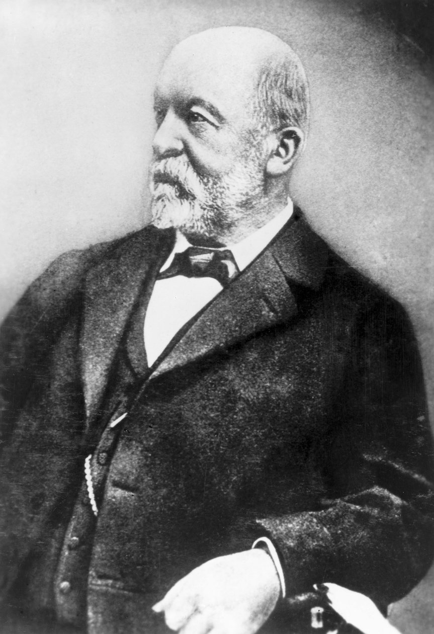 Gottlieb Daimler, německý strojní inženýr, konec 19. století od Unbekannt