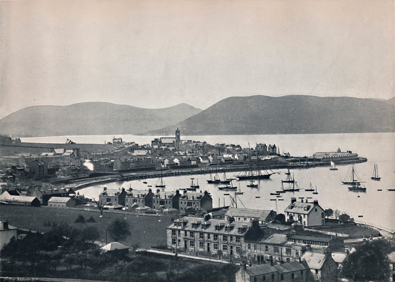 Gourock - Město a přístav, 1895 od Unbekannt