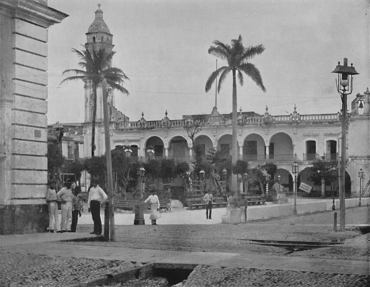 Governors Palace, Vera Cruz, Mexiko, c1897. od Unbekannt
