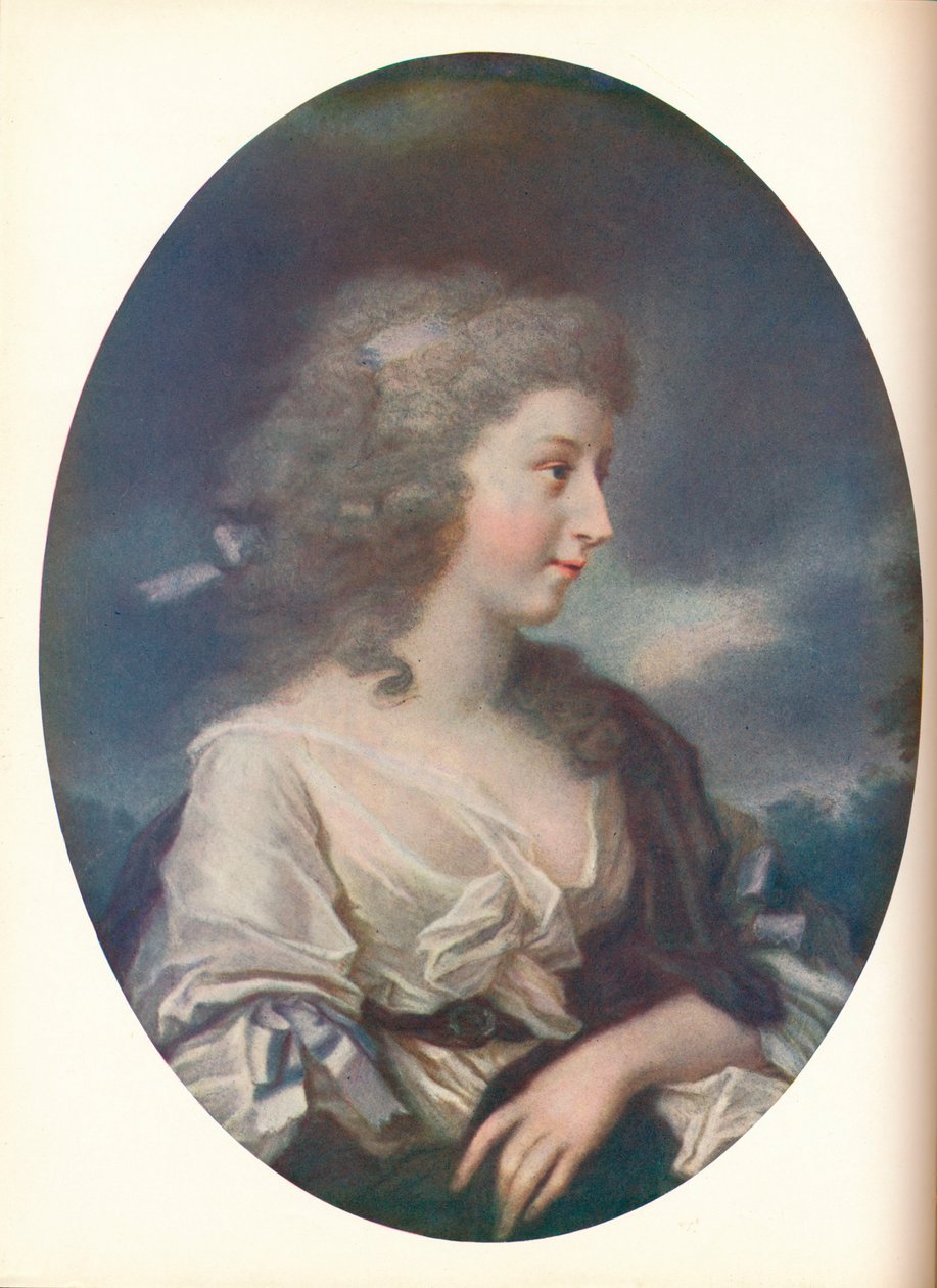 Grace Dalrymple Elliott 1758-1823 byla skotská socialita a kurtizána, 1906 od Unbekannt