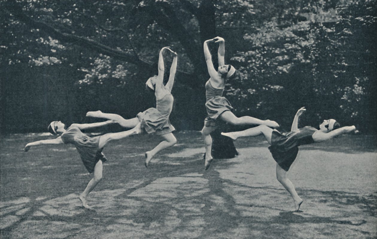 Grace a animace v novém klasickém a ruském tanci, c1935 od Unbekannt