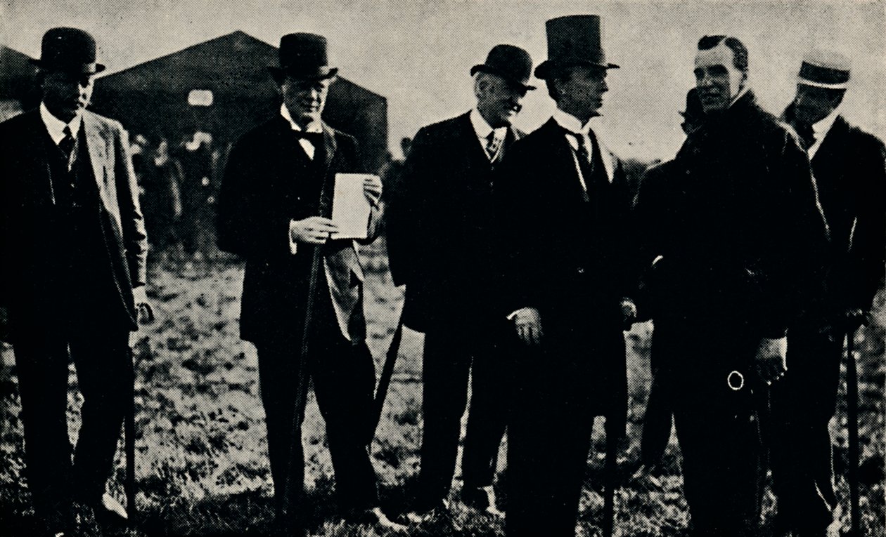 Grahame White a pan Churchill, 1910, 1945. od Unbekannt