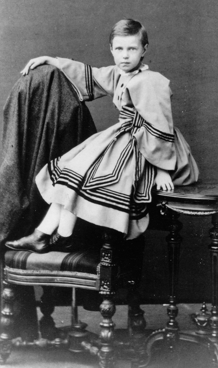 Velkokněžna Maria Alexandrovna z Ruska, c1860-c1862 od Unbekannt