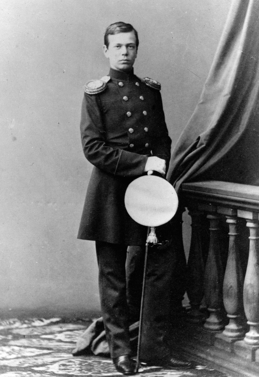 Velký vévoda Alexandr Alexandrovič Ruska, c1860-c1861 od Unbekannt
