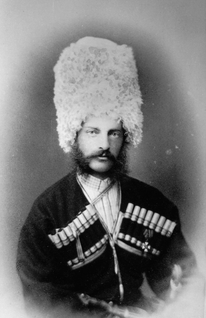Velký vévoda Michael Nikolaevič Ruska, c1863-c1865 od Unbekannt