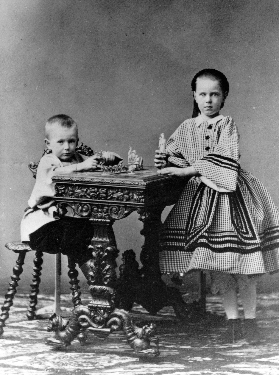Velkokníže Sergej Alexandrovič a velkovévodkyně Maria Alexandrovna Ruska, 1860 od Unbekannt