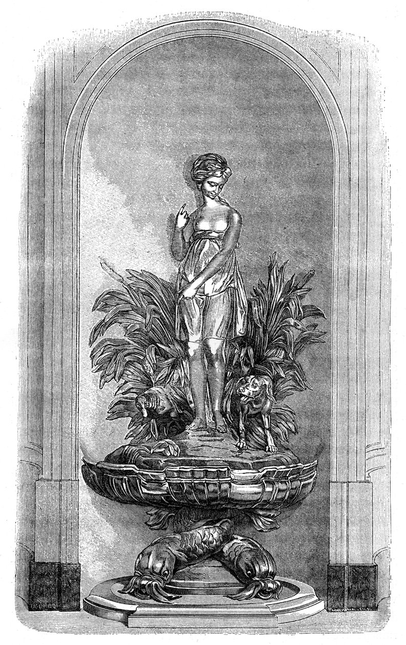 Velká fontána, 1885 od Unbekannt
