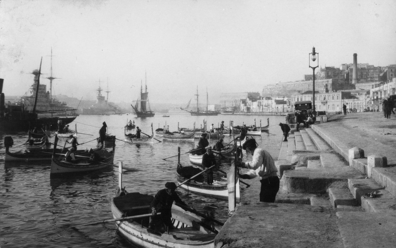 Grand Harbour, Malta, 1937 od Unbekannt