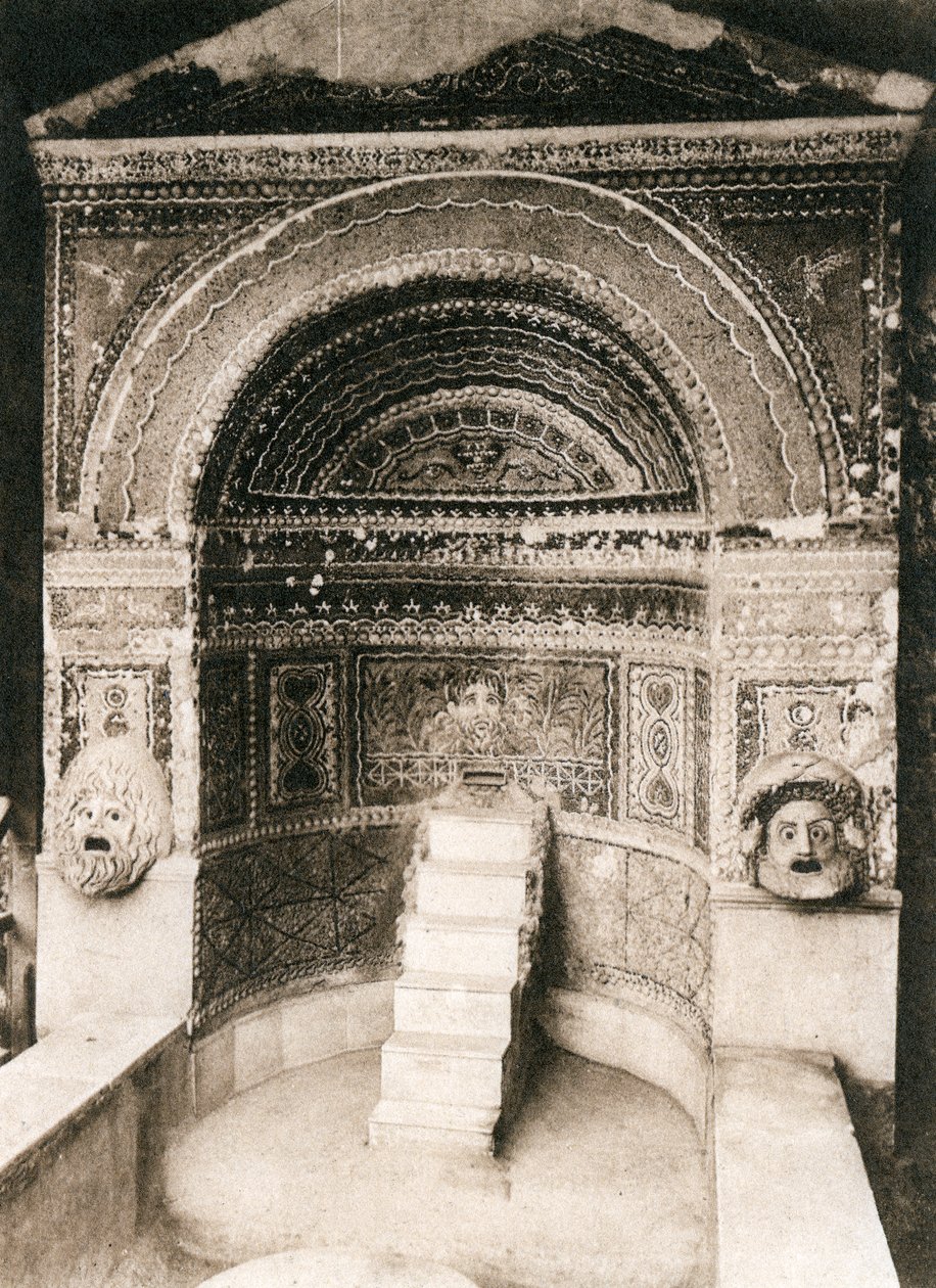 Grande Fontana, Pompeje, Itálie, 1900 od Unbekannt