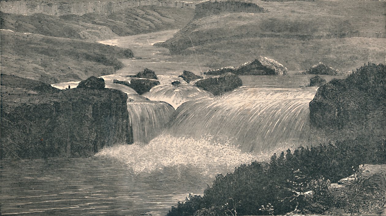 Great Falls of the Yellowstone River, 1873, 1883 od Unbekannt